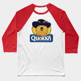Quokka Happy Life by Tobe Fonseca Baseball T-Shirt